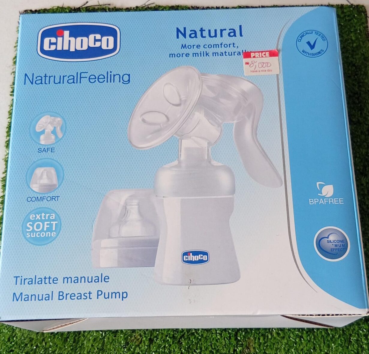 NATURAL MANUAL BREAST PUMP