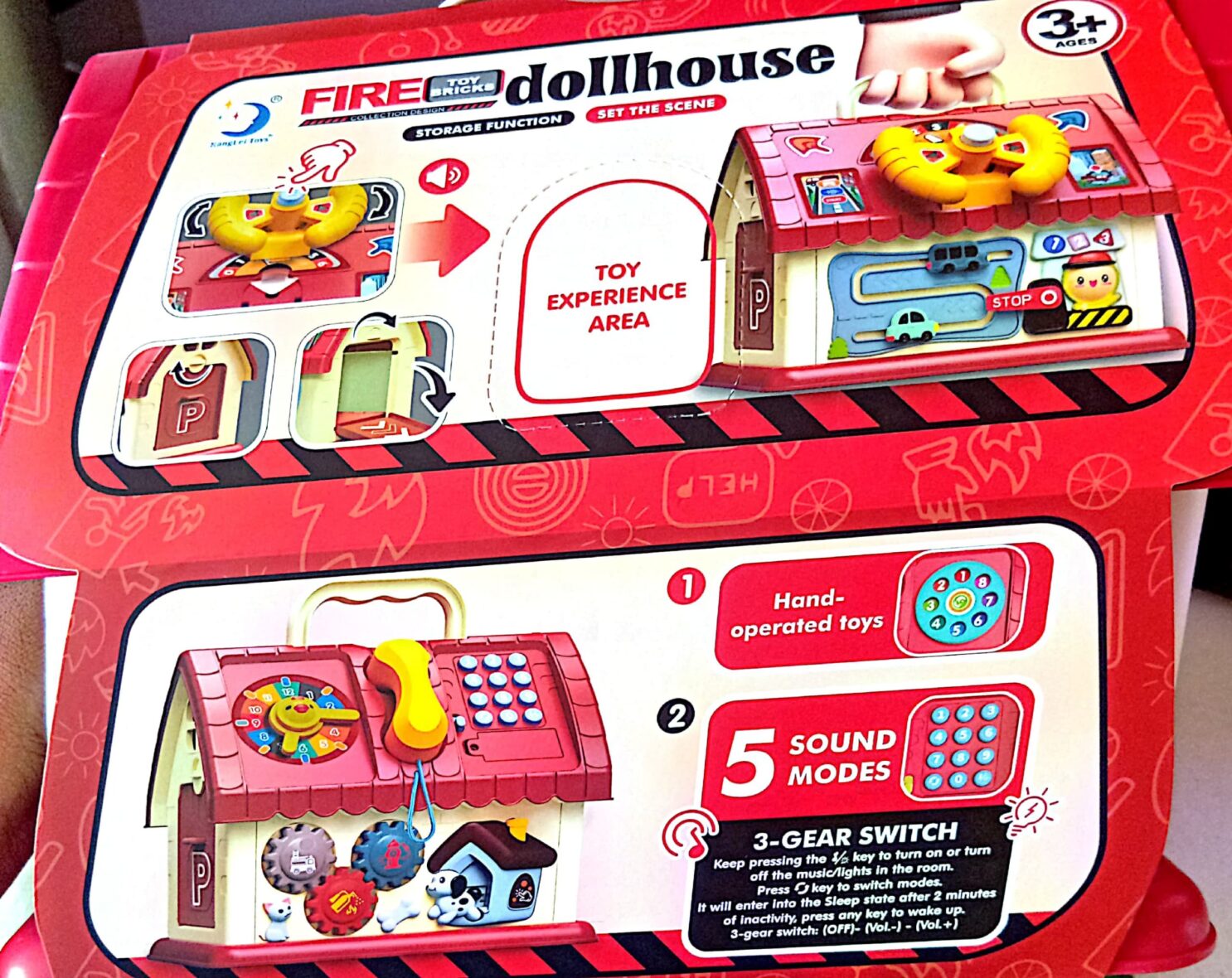 FIRE TOY BRICKS