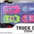 TRUCK CARRYING TOW HEADS
