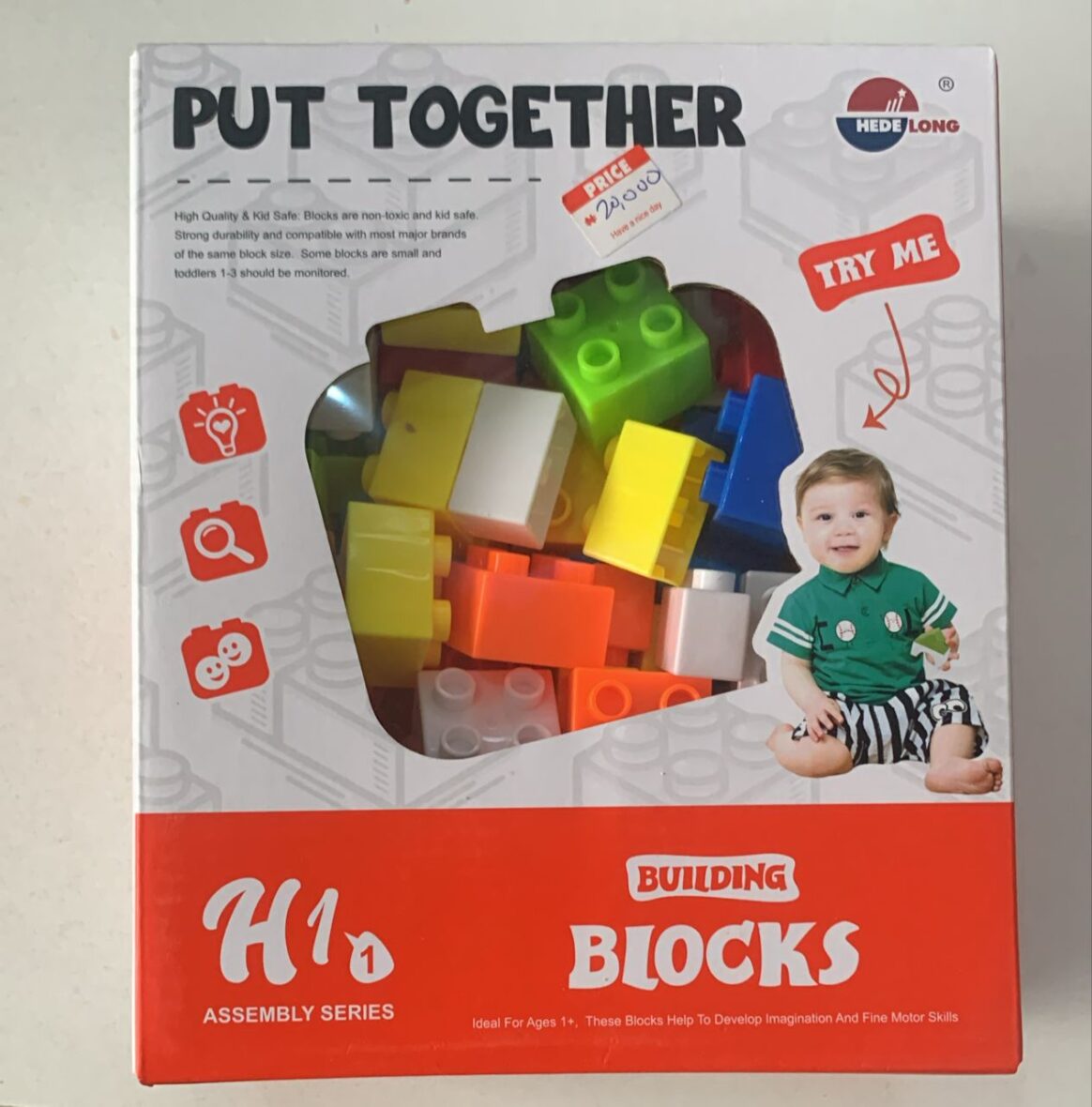 put together building blocks