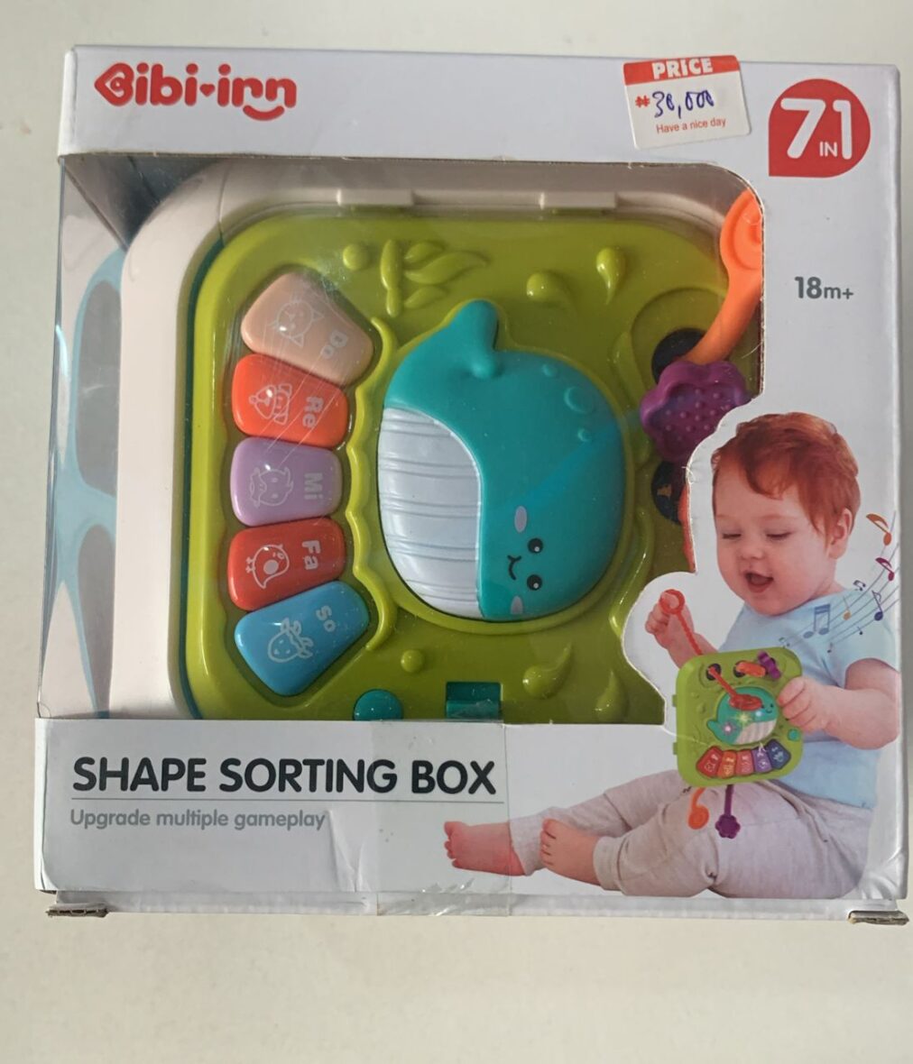 shape sorting box
