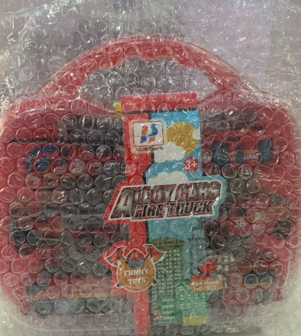 alloy cars fire truck