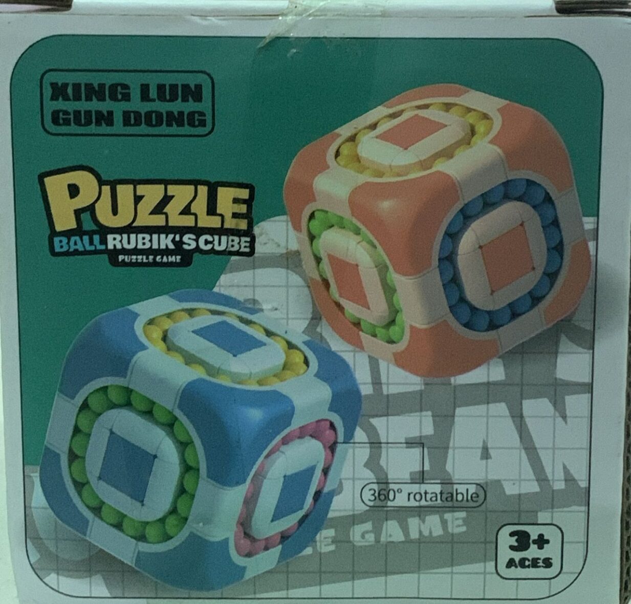 puzzle ball rubik’s cube